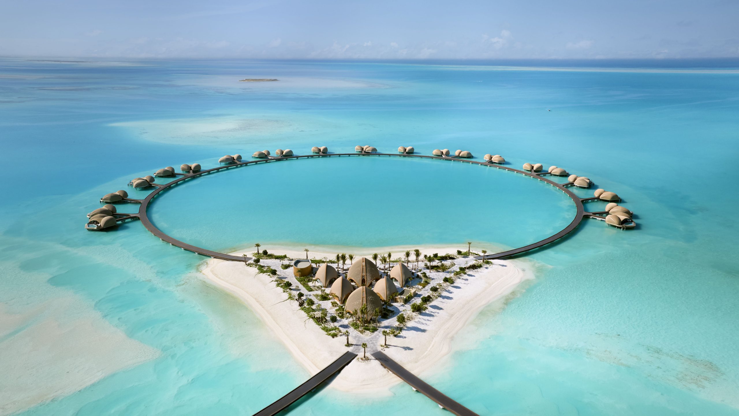 Nujuma overwater villas at The Red Sea