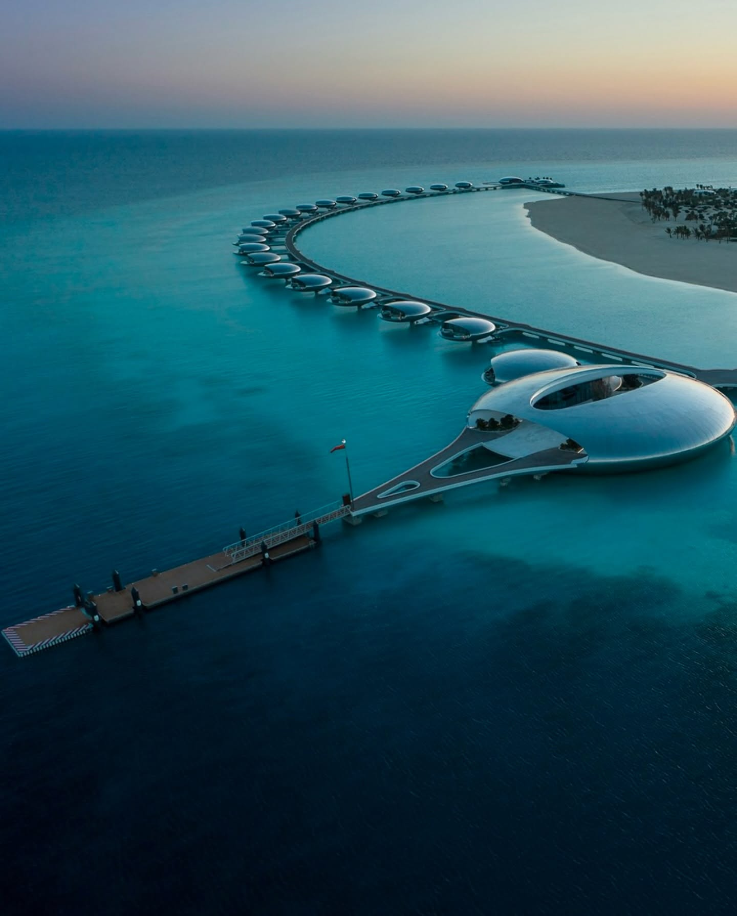 Shebara villas above the Red Sea